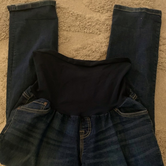 Indigo Blue Denim - Maternity jeans